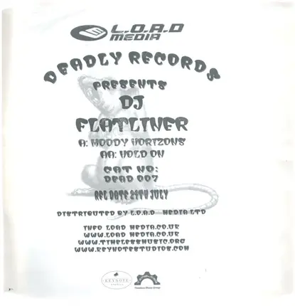 DJ Flatliner - Moody Horizons / Hold On