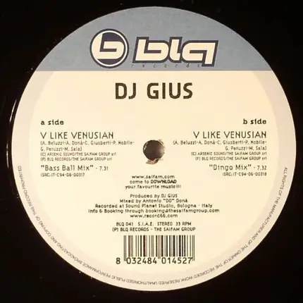 DJ Gius - V Like Venusian