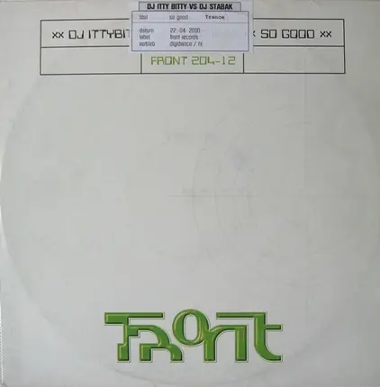 DJ Ittybitty vs. DJ Stabak - So Good