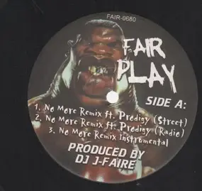 DJ J-Faire - No More / Wasn't Me