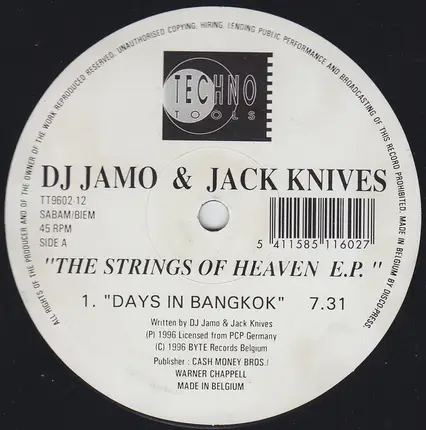 DJ Jamo & Jack Knives - The Strings Of Heaven E.P.