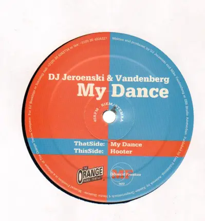 Dj Jeroenski & Vandenberg - My Dance / Hooter