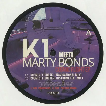 DJ K-1 Meets Marty Bonds - Cosmic Flight EP