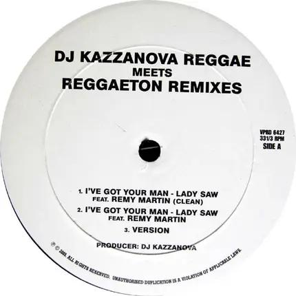 Dj Kazzanova - Reggae Meets Reggaeton Remixes