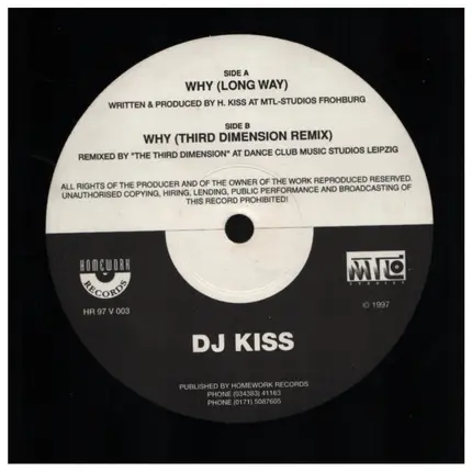DJ Kiss - Why