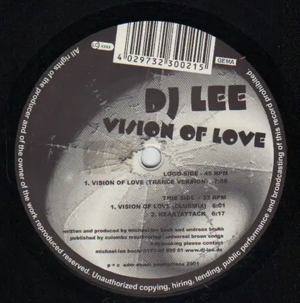 DJ Lee - Vision Of Love