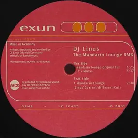 DJ Linus - The Mandarin Lounge Remix