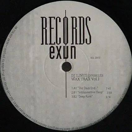 DJ Linus - Waxtrax Vol. 1