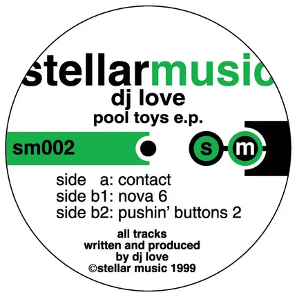 DJ Love - Pool Toys E.P.