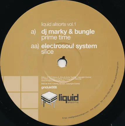 DJ Marky & Bungle / Electrosoul System - Liquid Allsorts Vol. 1