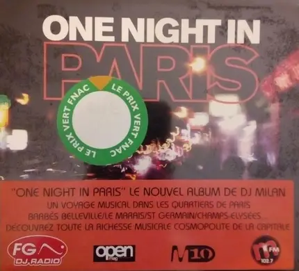DJ Milan - One Night In Paris