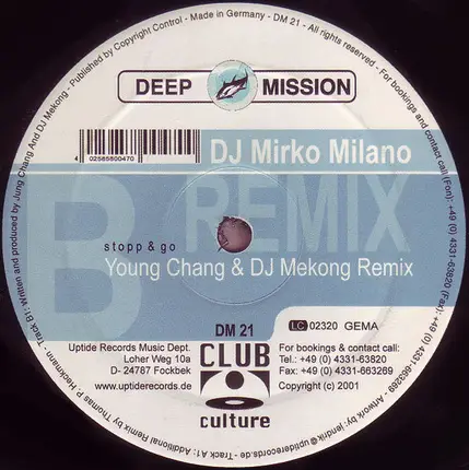 DJ Mirko Milano - Stopp & Go (Remixes)