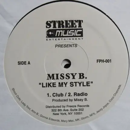DJ Missy B , Tariq - Like My Style