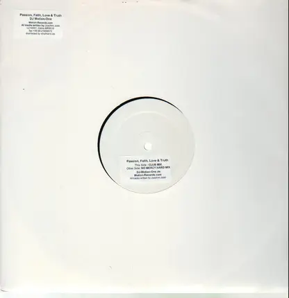 DJ Motion-One - Passion, Faith, Love & Truth