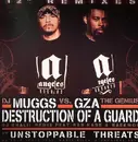 12inch Vinyl Single - DJ Muggs vs. GZA , The Genius - Destruction Of A Guard (DJ Khalil Remix) / Unstoppable Threats (DJ Solo Remix)