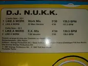 12inch Vinyl Single - DJ N.U.K.K. - Like A Work