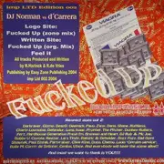 12inch Vinyl Single - DJ Norman vs. D'Carrera - Fucked Up