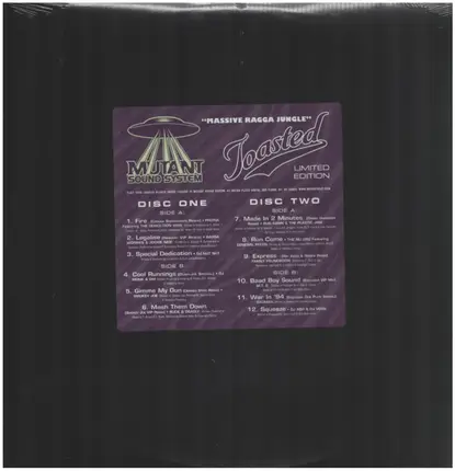 DJ Nut Nut / Smokey Joe / Family Foundation a.o. - Toasted: Massive Ragga Jungle