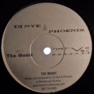Dj Nye & Phoenix - The Music / Where Is My God