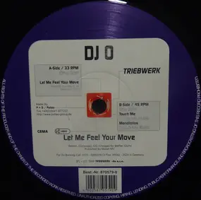 DJ O - Let Me Feel Your Move