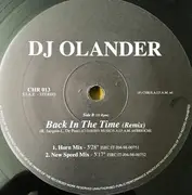 12inch Vinyl Single - DJ Olander - Back In The Time (Remix)