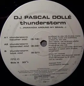 Dj Pascal Dolle - Thunderstorm (...Paranoia Around My Brain...)