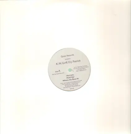 DJ Patrick , KW Griff - Quiet Records Presents KW Griff, DJ Patrick