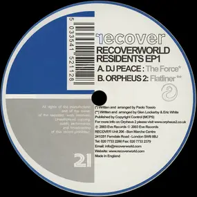 DJ Peace / Orpheus 2 - Recoverworld Residents EP 1