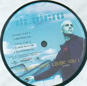 dj piero - I Can't Stop Lovin' You