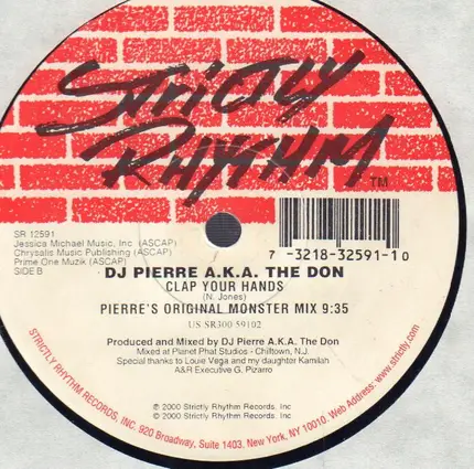 DJ Pierre a.k.a.The Don - Clap Your Hands