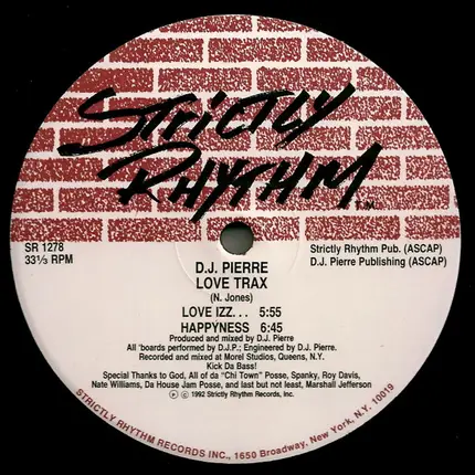 DJ Pierre - Love Trax