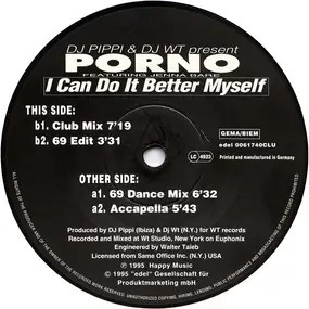 DJ Pippi & DJ WT Present Porno Featuring Jenna Ba - I Can Do It Better Myself