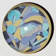 12inch Vinyl Single - DJ Psychiatre - Never Complain - Blue Marble Vinyl