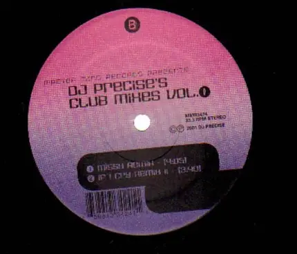 Dj Precise - Club Mixes Vol.1