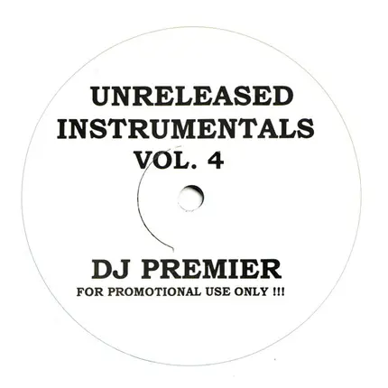 DJ Premier - Unreleased Instrumentals Vol. 4