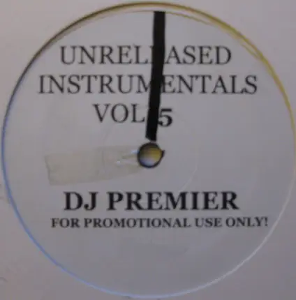 DJ Premier - Unreleased Instrumentals Vol. V