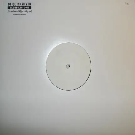 DJ Quicksilver - Clubfiles One