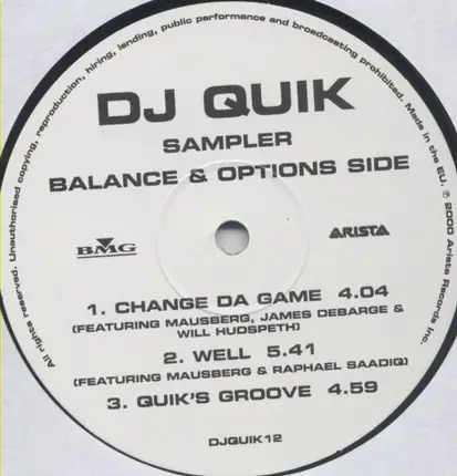 DJ Quik - Sampler