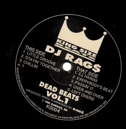 DJ Rags - Dead Beats Vol. 1