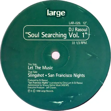 DJ Rasoul - Soul Searching Vol. 1