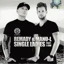 CD Single - DJ Remady & Manu-L Feat. J-Son - Single Ladies - Promo Cardboard.