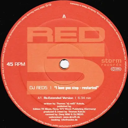DJ Red 5 - I Love You Stop - Restarted