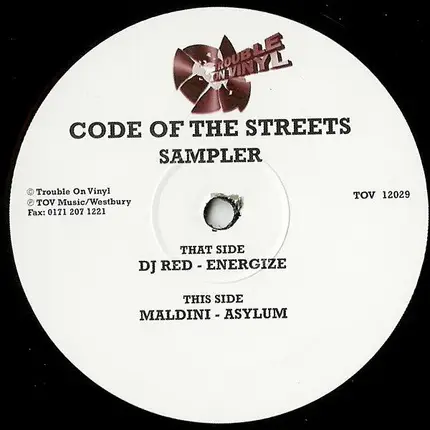 DJ Red / Jason Maldini - Code Of The Streets (Sampler)