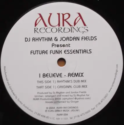 DJ Rhythm & Jordan Fields - I Believe (Remix)