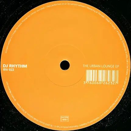 DJ Rhythm - The Urban Lounge EP