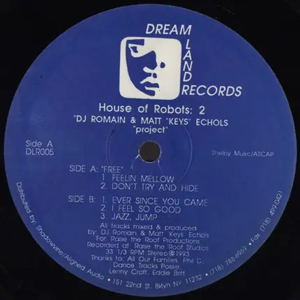 DJ Romain & Matt Keys - House Of Robots: 2