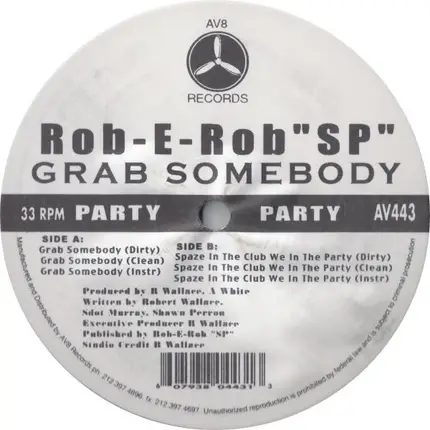 DJ Rob-E-Rob - Grab Somebody