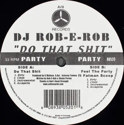 DJ Rob-E-Rob - Do That Shit