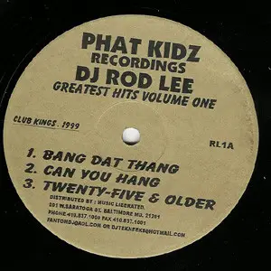 DJ Rod Lee - Greatest Hits Volume 1
