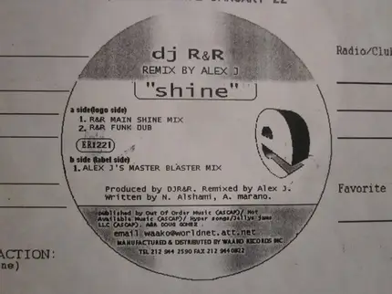 DJ R&r - Shine